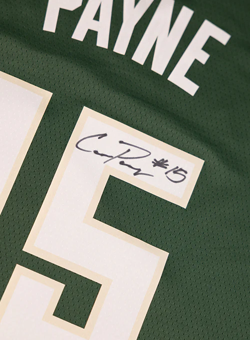 Signed Nike Icon Edition Cameron Payne Milwaukee Bucks Swingman Jersey - Image 3